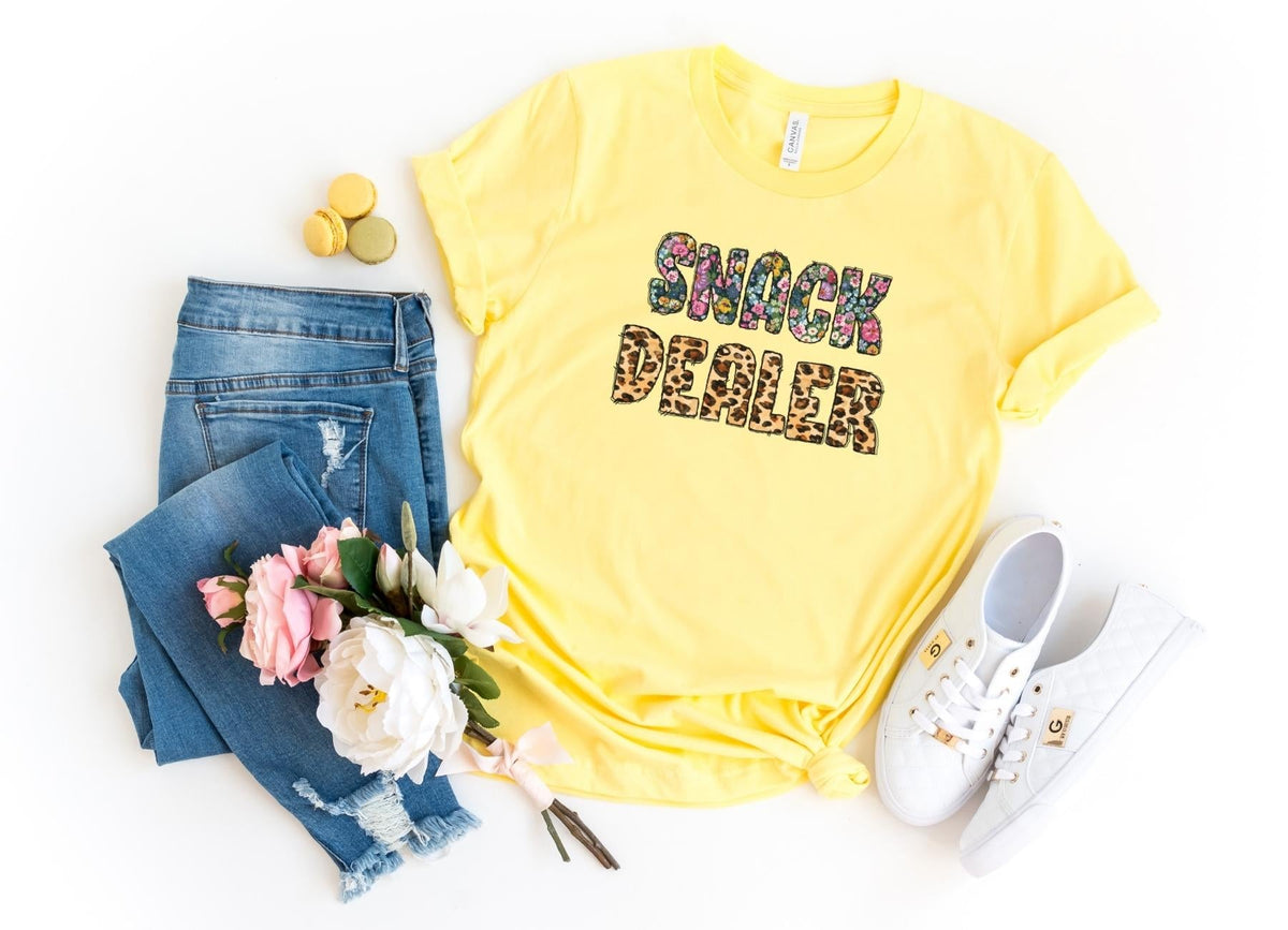 T-Shirt-Snack Dealer T-Shirt-S-Yellow-Jack N Roy