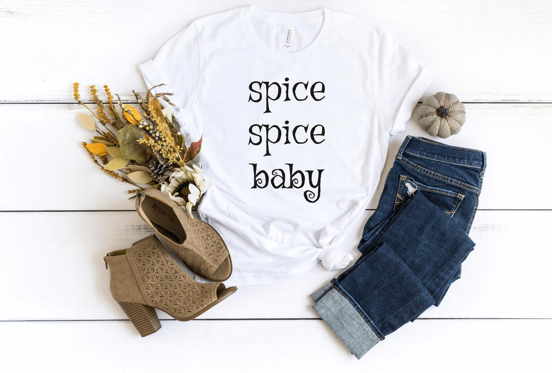 Shirts & Tops-Spice Spice Baby T-Shirt-S-White-Jack N Roy