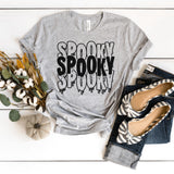 T-Shirt-Spooky T-Shirt-S-Athletic Heather-Jack N Roy