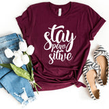 T-Shirt-Stay Paw-Sitive! T-Shirt-S-Maroon-Jack N Roy