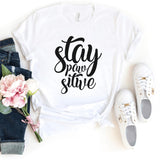 T-Shirt-Stay Paw-Sitive! T-Shirt-S-White-Jack N Roy
