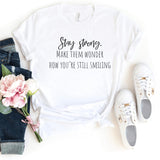 T-Shirt-Stay Strong T-Shirt-S-White-Jack N Roy
