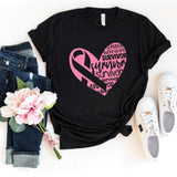 T-Shirt-Survivor T-Shirt 🎗️-S-Black-Jack N Roy