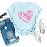 T-Shirt-Survivor T-Shirt 🎗️-S-Heather Ice Blue-Jack N Roy