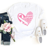 T-Shirt-Survivor T-Shirt 🎗️-S-White-Jack N Roy
