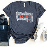 T-Shirt-TEACHER T-Shirt-S-Heather Navy-Jack N Roy