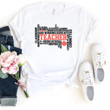 T-Shirt-TEACHER T-Shirt-S-White-Jack N Roy