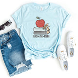T-Shirt-Teach Love Inspire (Book) T-Shirt-S-Heather Ice Blue-Jack N Roy