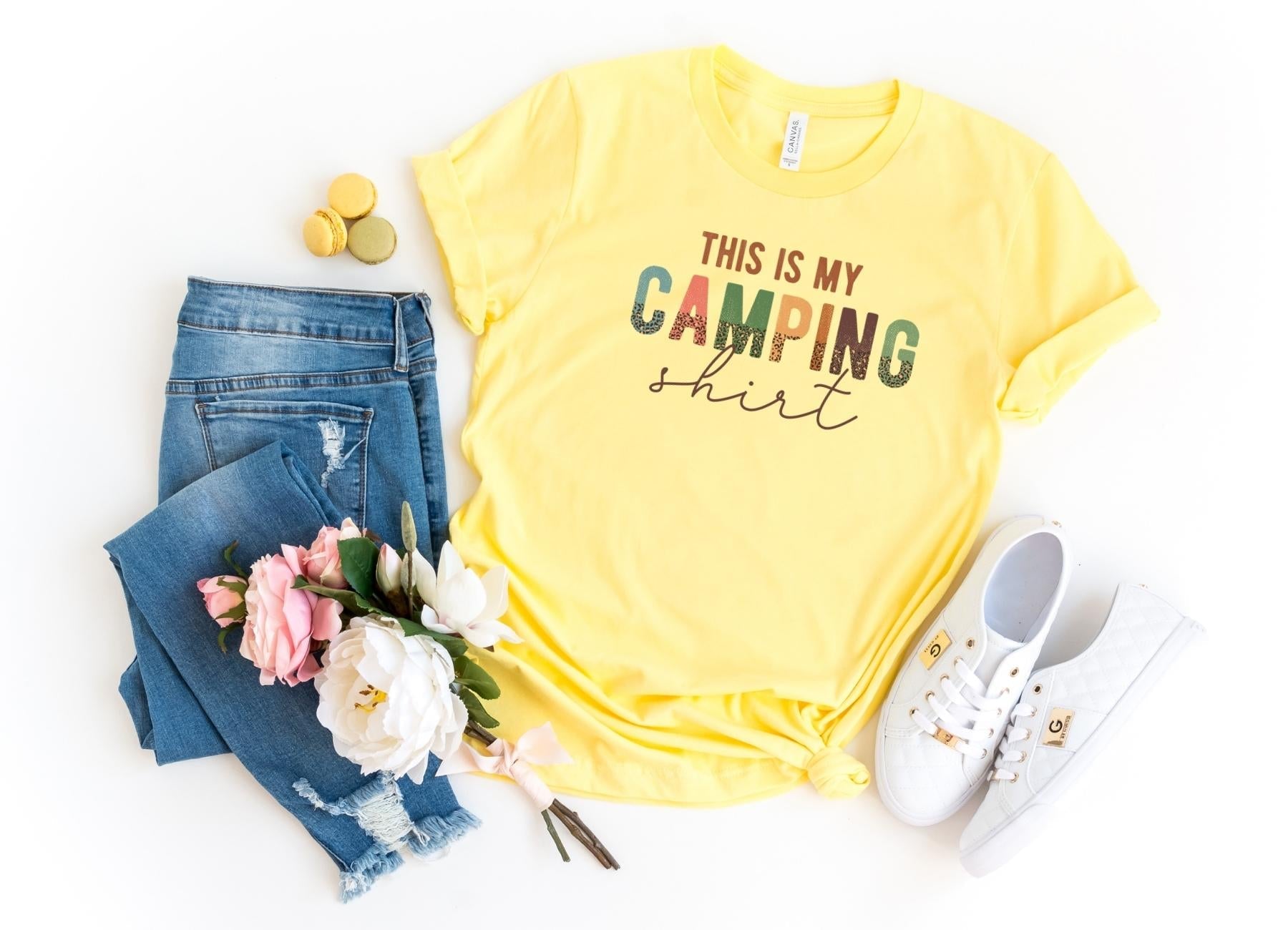 Camping T-Shirt | This is My Camping Shirt | Camping Gift