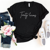 T-Shirt-Twenty-licious T-Shirt-S-Black-Jack N Roy