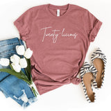 T-Shirt-Twenty-licious T-Shirt-S-Heather Mauve-Jack N Roy