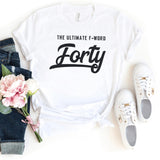 T-Shirt-Ultimate F Word T-Shirt-S-White-Jack N Roy