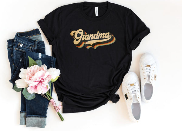 T-Shirt-Vintage Grandma T-Shirt-S-Black-Jack N Roy