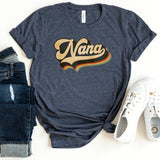 T-Shirt-Vintage Nana T-Shirt-S-Heather Navy-Jack N Roy