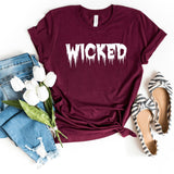T-Shirt-Wicked T-Shirt-S-Maroon-Jack N Roy