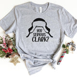 T-Shirt-You Serious Clark? T-Shirt-S-Athletic Heather-Jack N Roy