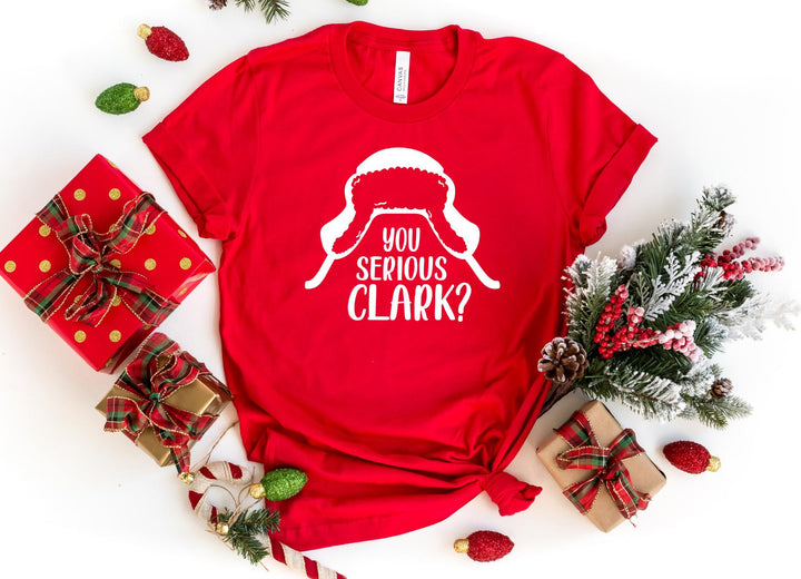 Shirts & Tops-You Serious Clark? T-Shirt-S-Red-Jack N Roy