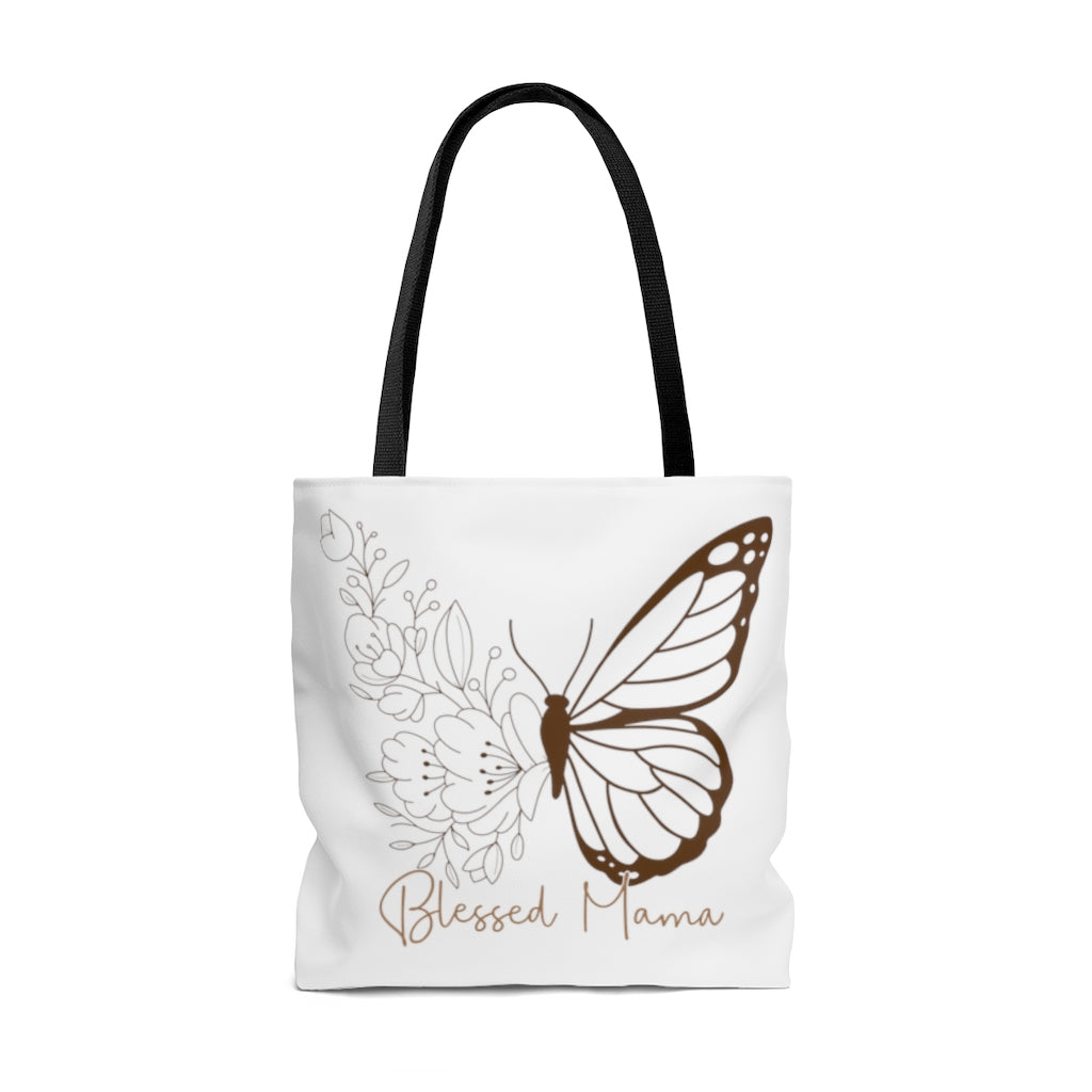 Tote Bag-Blessed Mama Tote Bag-Jack N Roy