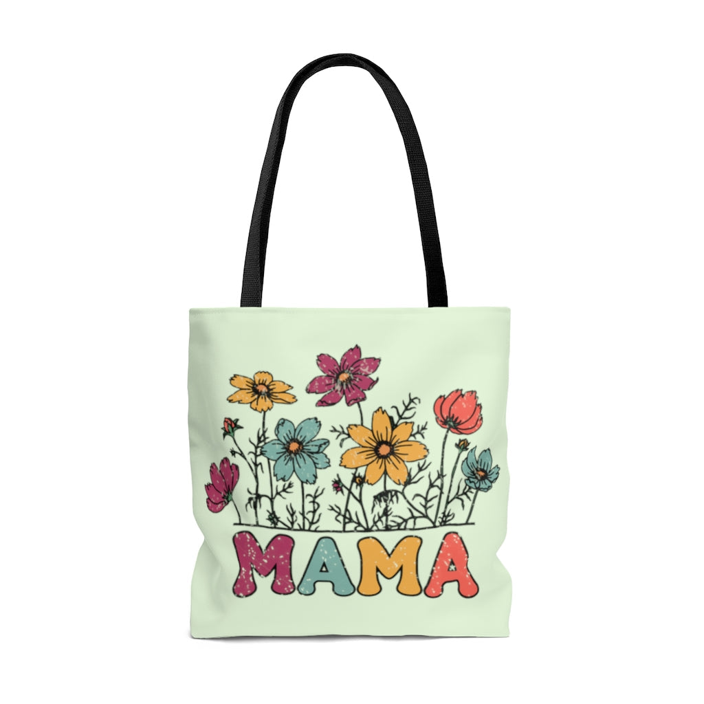 Tote Bag-Mama Flower Tote Bag-Jack N Roy