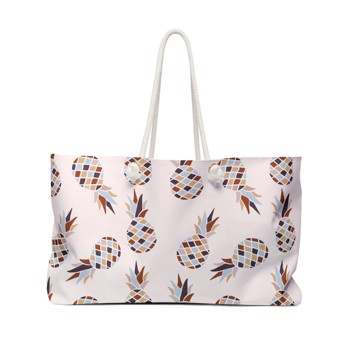 Bags-Colorful Pineapples Weekender Bag-24" × 13"-Printify