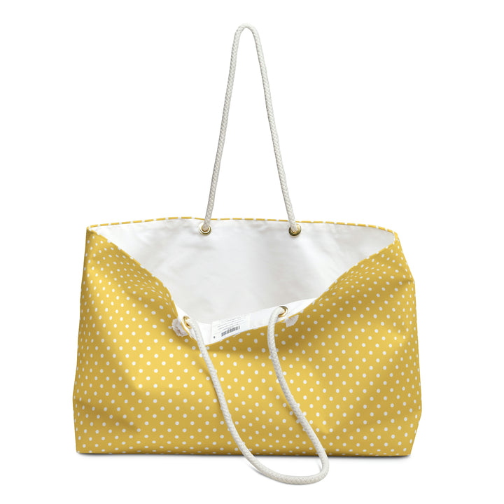 Bags-Polka Dots Weekender Bag-24" × 13"-Printify