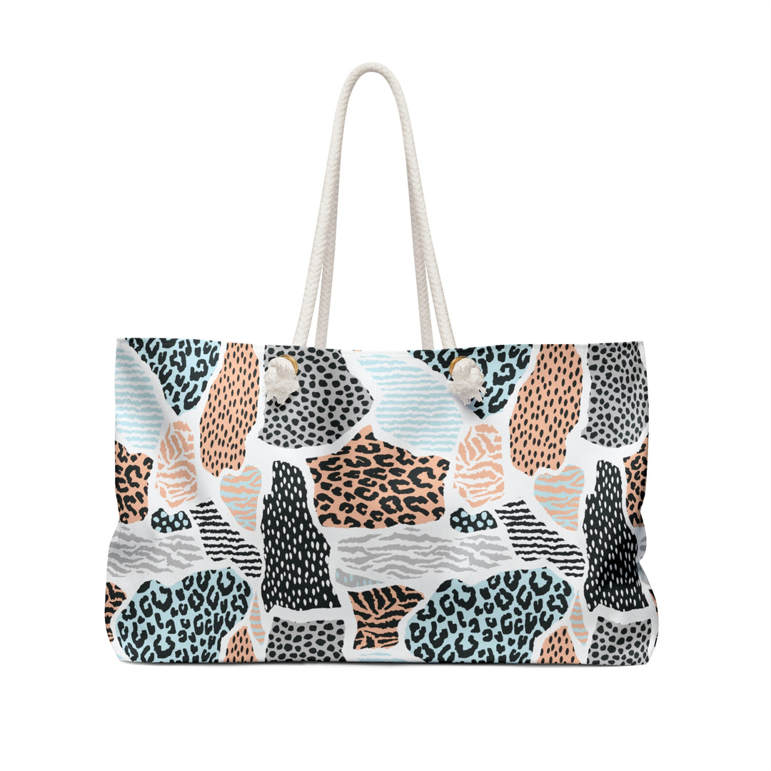Bags-Animal Print Weekender Bag-24" × 13"-Printify