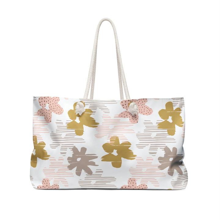 Bags-Flowers Weekender Bag-24" × 13"-Printify