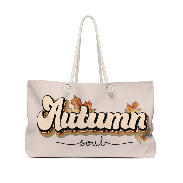 Bags-Autumn Soul Weekender Bag-24" × 13"-Jack N Roy
