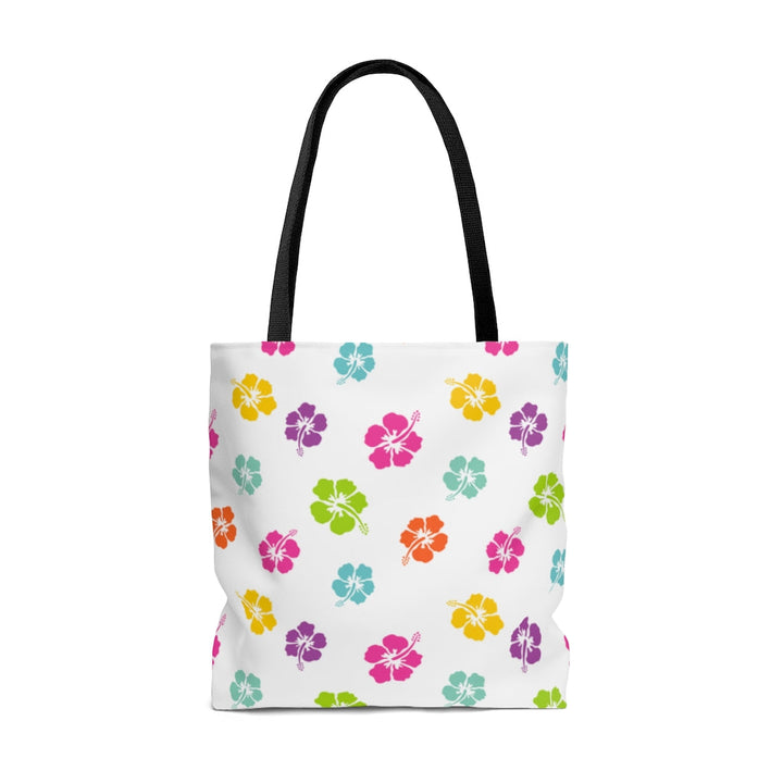 Bags-Colourful Flowers Tote Bag-Jack N Roy
