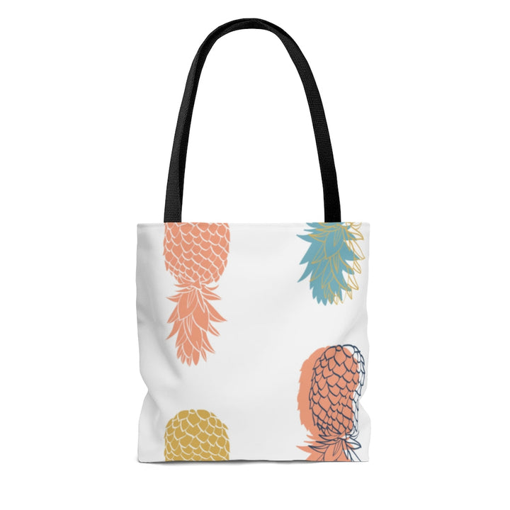 Bags-Colourful Pineapples Tote Bag-Printify