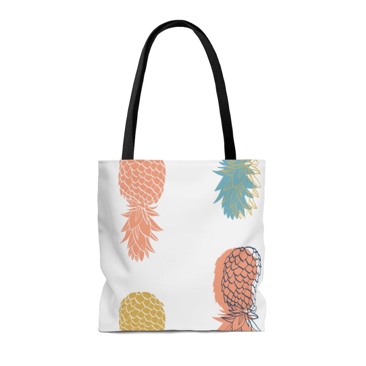 Bags-Colourful Pineapples Tote Bag-Printify