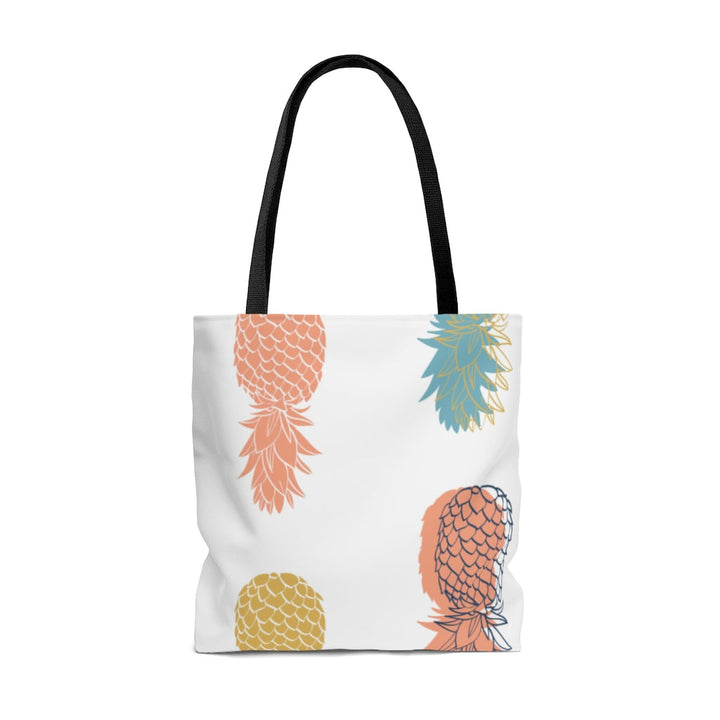 Bags-Colourful Pineapples Tote Bag-Printify