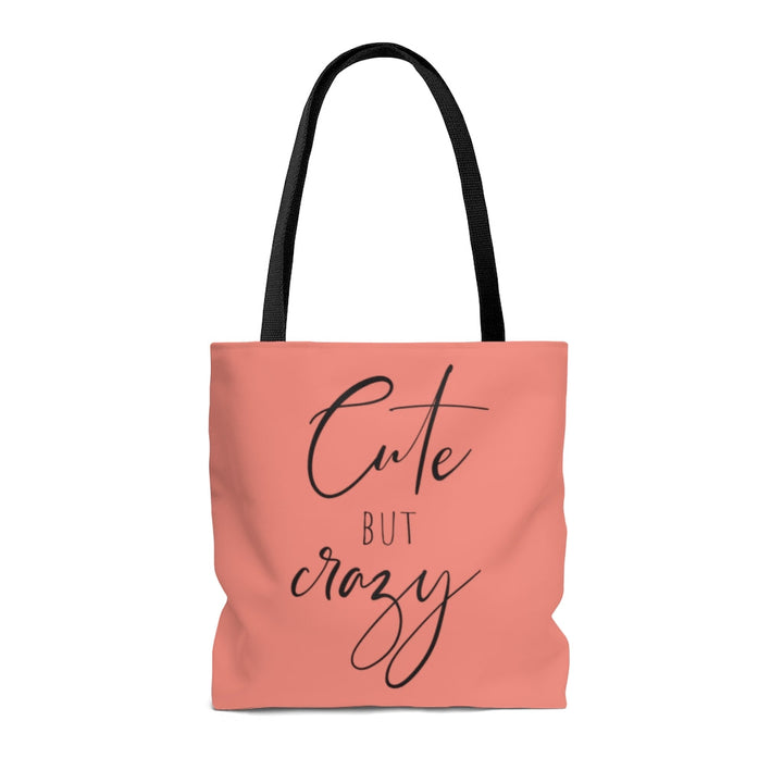 Bags-Cute But Crazy Tote Bag-Jack N Roy