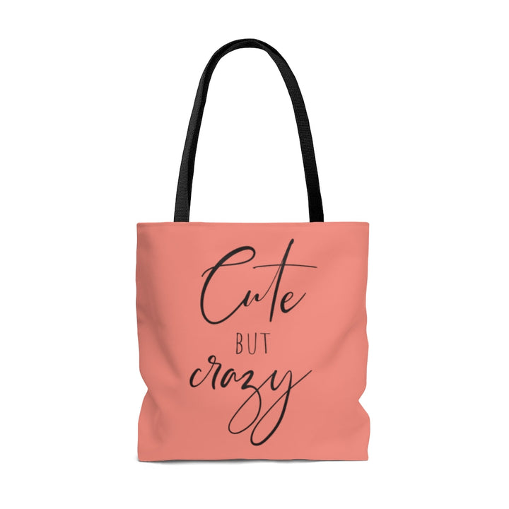 Bags-Cute But Crazy Tote Bag-Jack N Roy