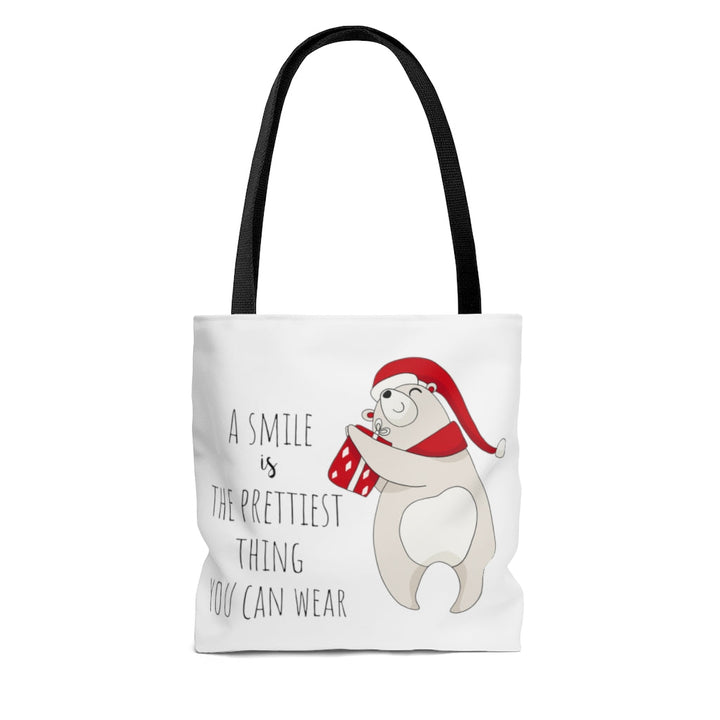 Bags-Cute Polar Bear Tote Bag-Jack N Roy