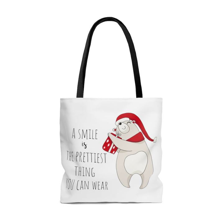 Bags-Cute Polar Bear Tote Bag-Jack N Roy