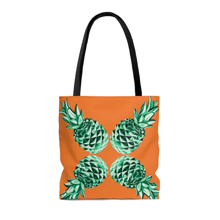 Bags-Emerald Pineapples Tote Bag-Printify