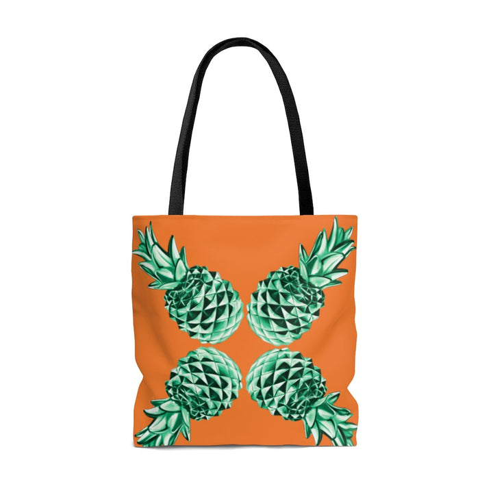 Bags-Emerald Pineapples Tote Bag-Printify