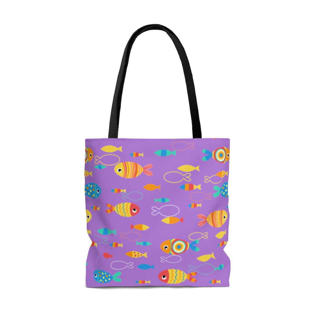 Bags-Fish Tote Bag-Printify