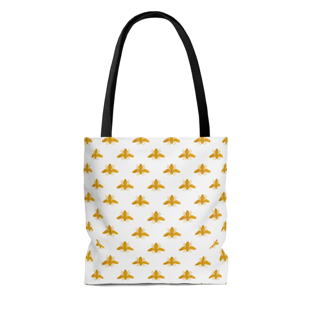 Bags-Golden Bees Tote Bag-Printify