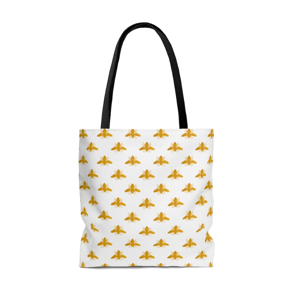 Bags-Golden Bees Tote Bag-Printify