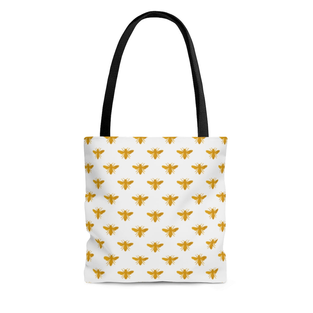 Bags-Golden Bees Tote Bag-Small-Printify