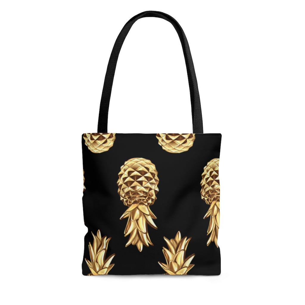 Bags-Golden Pineapples Tote Bag-Small-Printify