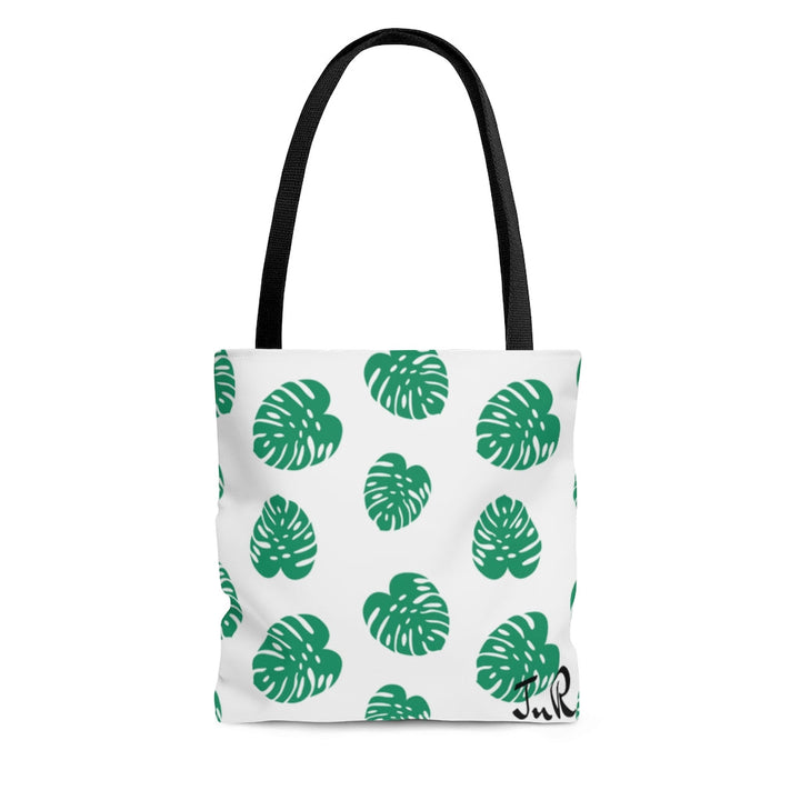 Bags-Green Leaves Tote Bag-Small-Jack N Roy