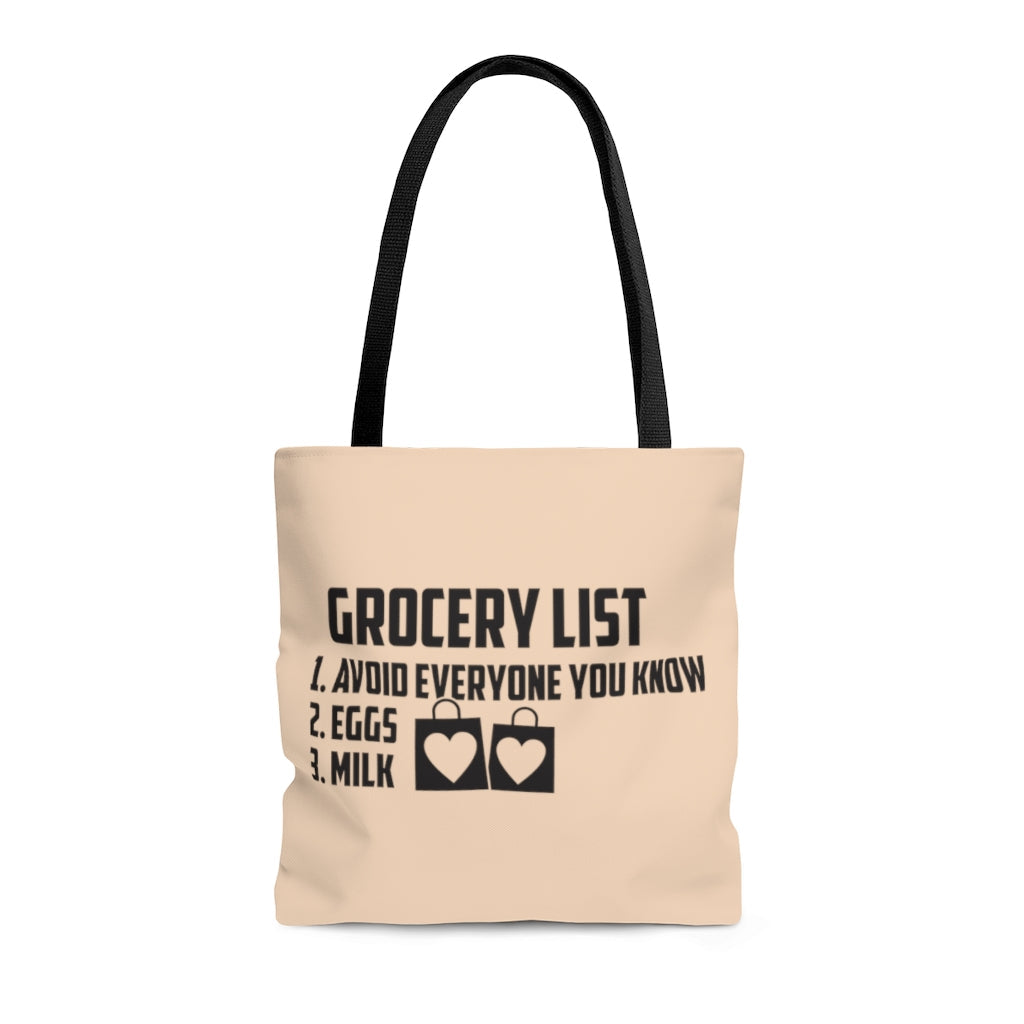 Bags-Grocery List Tote Bag-Medium-Jack N Roy