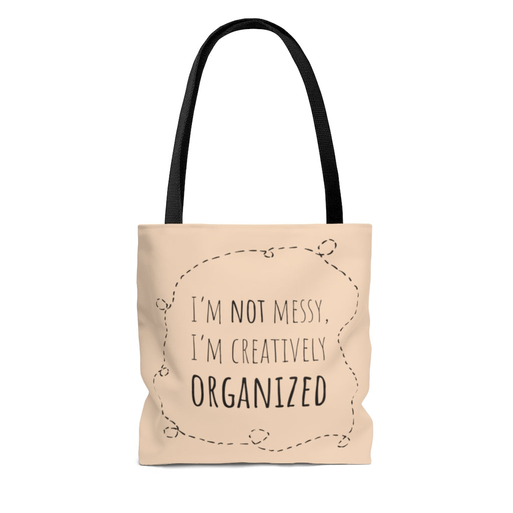 Bags-I'm Not Messy Tote Bag-Jack N Roy