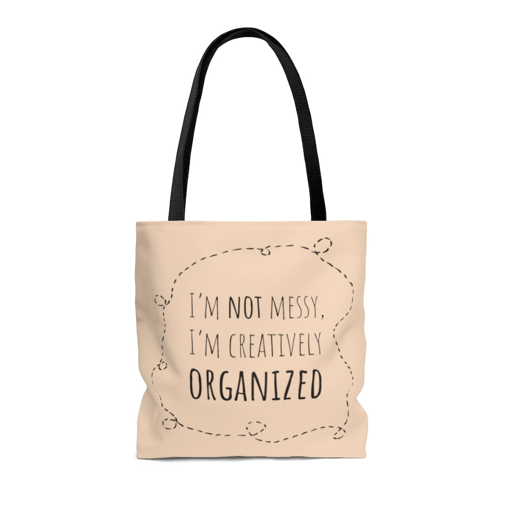 Bags-I'm Not Messy Tote Bag-Jack N Roy