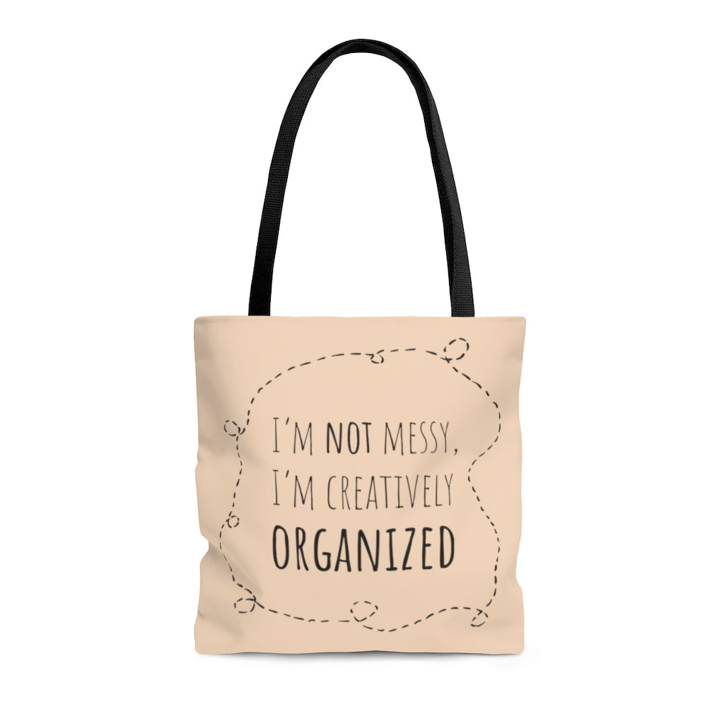 Bags-I'm Not Messy Tote Bag-Medium-Jack N Roy