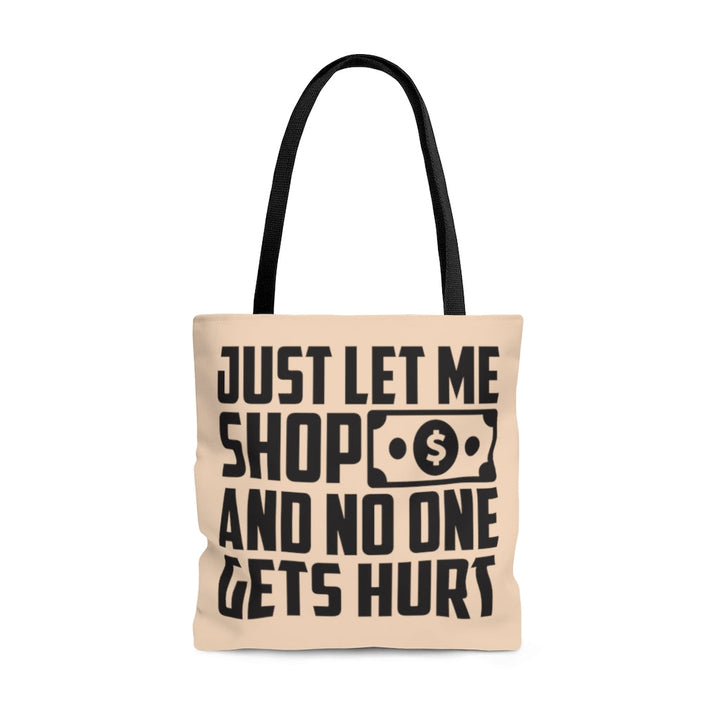 Bags-Just Let Me Shop Tote Bag-Large-Jack N Roy