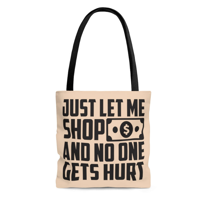 Bags-Just Let Me Shop Tote Bag-Small-Jack N Roy